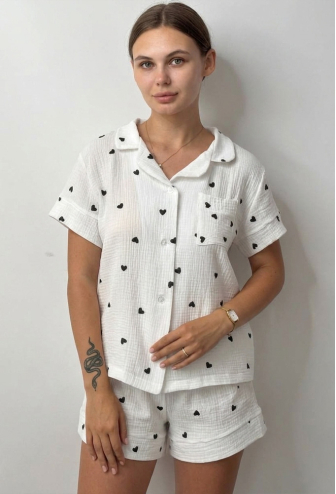 Пижама женская муслиновая V.Velika 102-22WSC