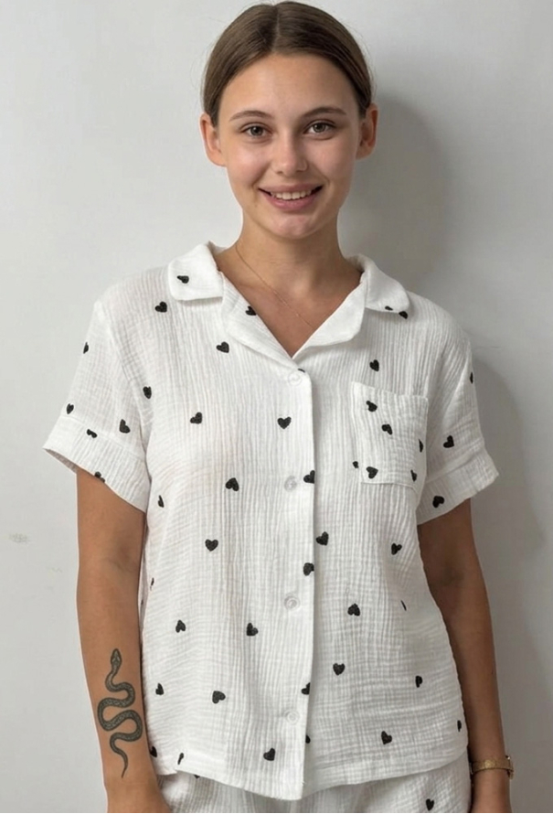 Піжама жіноча муслінова V.Velika 102-22CHS фото