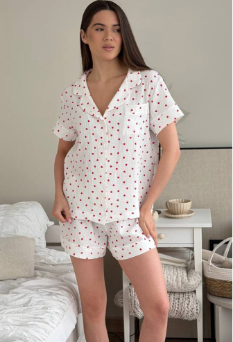 Пижама женская муслиновая V.Velika 102-22KS