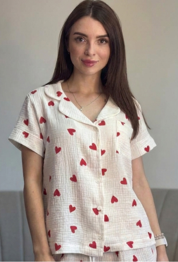 Піжама жіноча муслінова V.Velika 102-22CVS фото