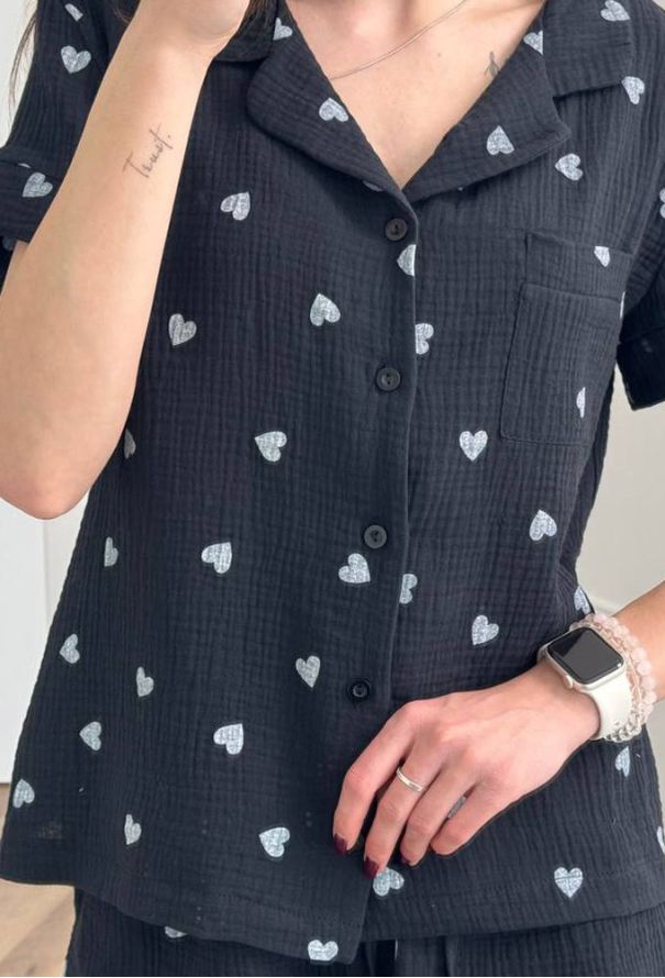 Піжама жіноча муслінова V.Velika 102-22RVS фото