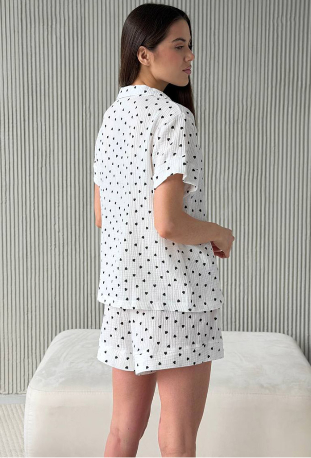 Пижама женская муслиновая V.Velika 102-22CHS фото