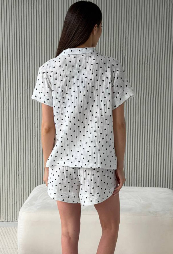 Пижама женская муслиновая V.Velika 102-22CHS фото