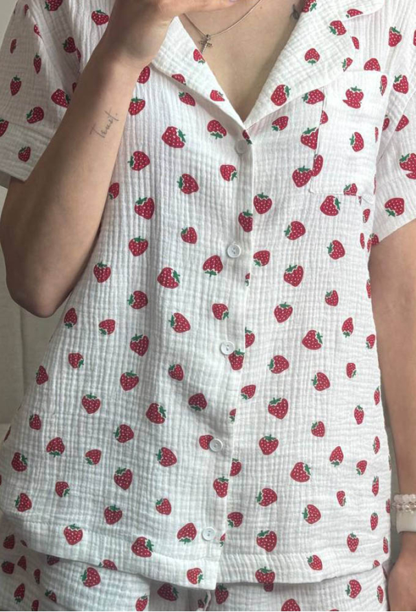 Піжама жіноча муслінова V.Velika 102-22PL фото