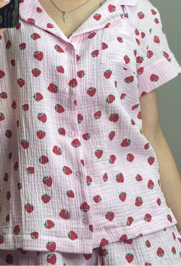 Пижама женская муслиновая V.Velika 102-22RPL фото