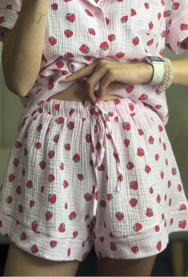 Пижама женская муслиновая V.Velika 102-22RPL фото