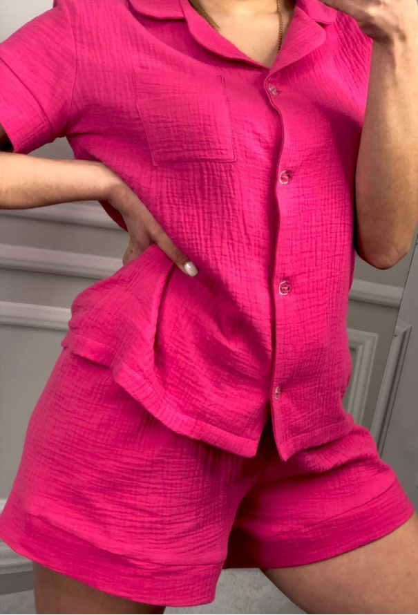 Пижама женская муслиновая V.Velika 102-22ML фото