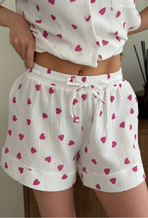 Пижама женская муслиновая V.Velika 102-22MS фото