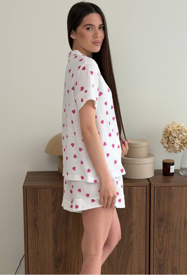 Пижама женская муслиновая V.Velika 102-22MS фото