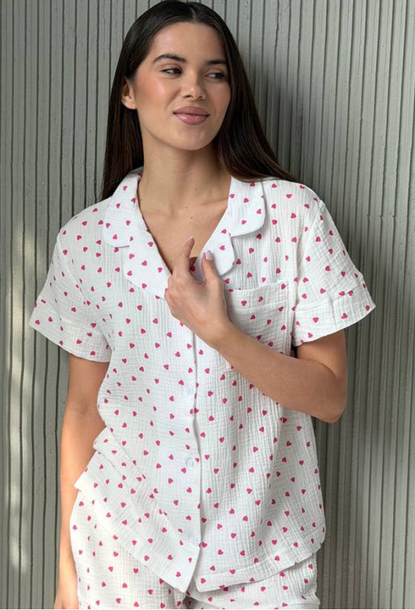 Піжама жіноча муслінова V.Velika 102-22MS фото