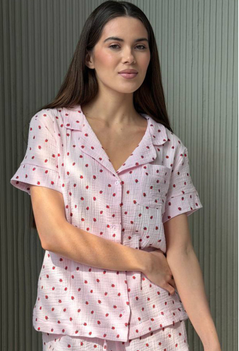 Пижама женская муслиновая V.Velika 102-22SUR