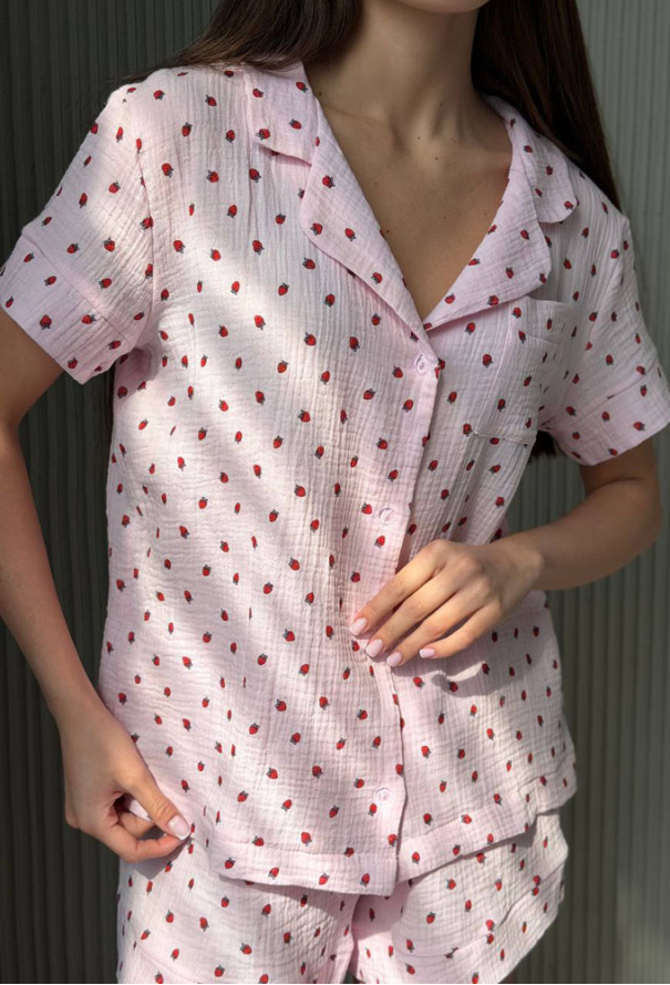 Пижама женская муслиновая V.Velika 102-22SUR фото