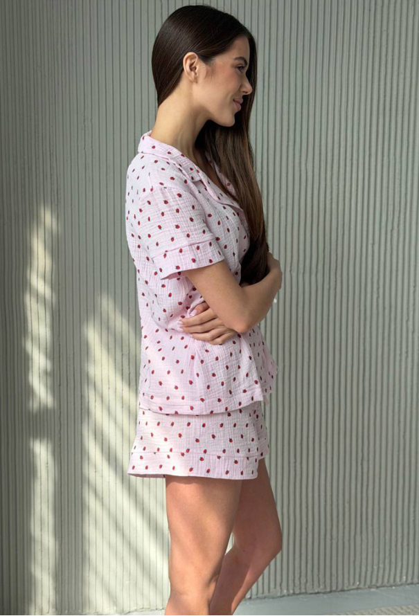 Пижама женская муслиновая V.Velika 102-22SUR фото