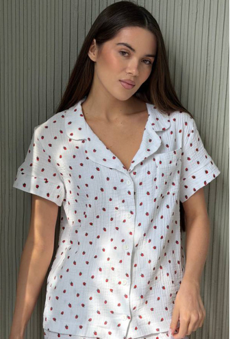 Пижама женская муслиновая V.Velika 102-22SN