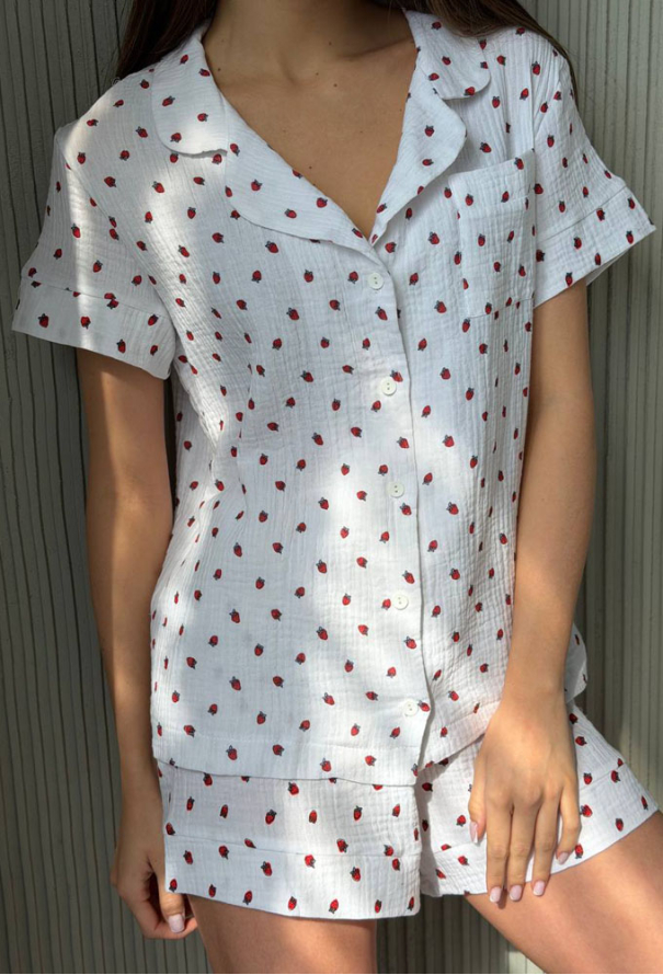 Піжама жіноча муслінова V.Velika 102-22SN фото