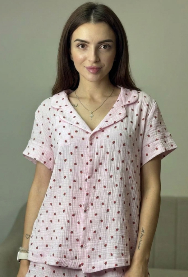 Пижама женская муслиновая V.Velika 102-22SUR фото