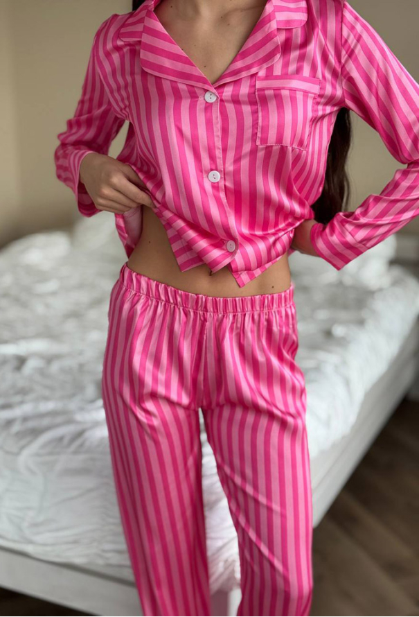 Пижама женская шелковая V.Velika 142-23M2 фото