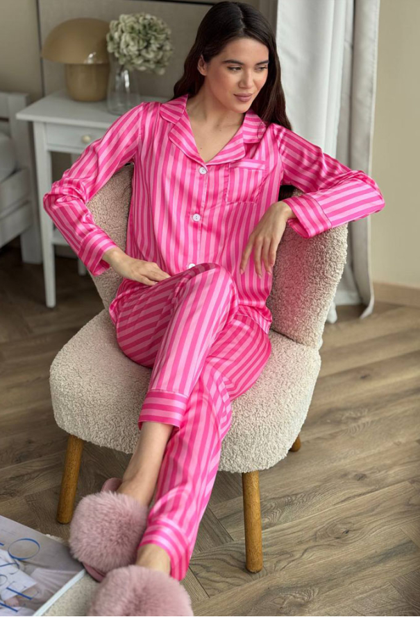 Пижама женская шелковая V.Velika 142-23M2 фото