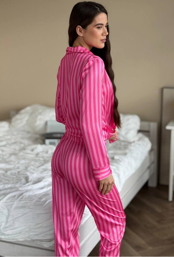 Пижама женская шелковая V.Velika 142-23M2 фото