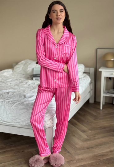 Пижама женская шелковая V.Velika 142-23M2