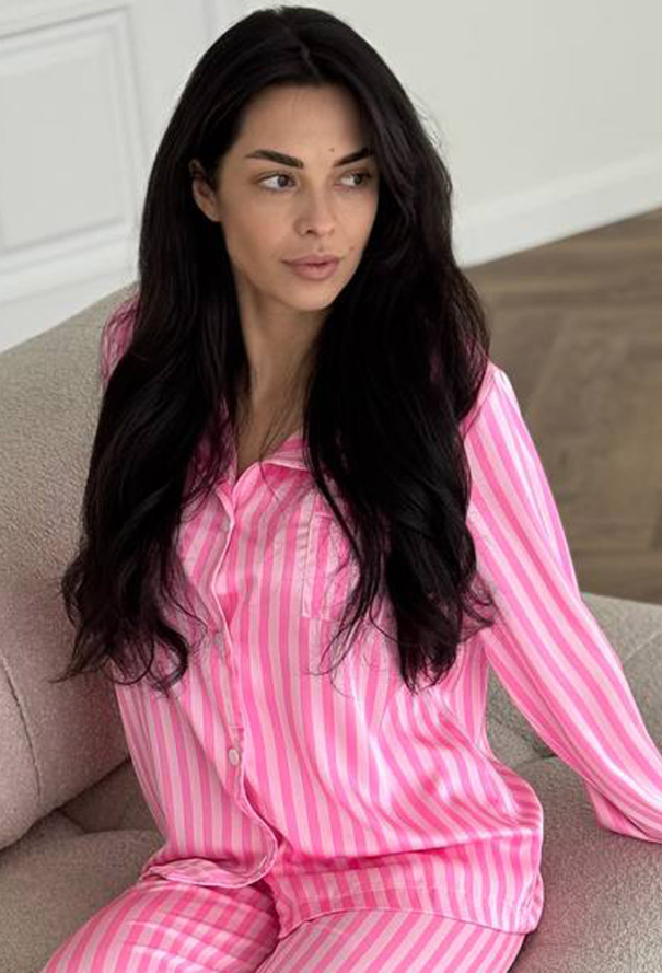 Пижама женская шелковая V.Velika 142-23ML фото