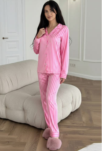 Піжама жіноча шовкова V.Velika 142-23ML