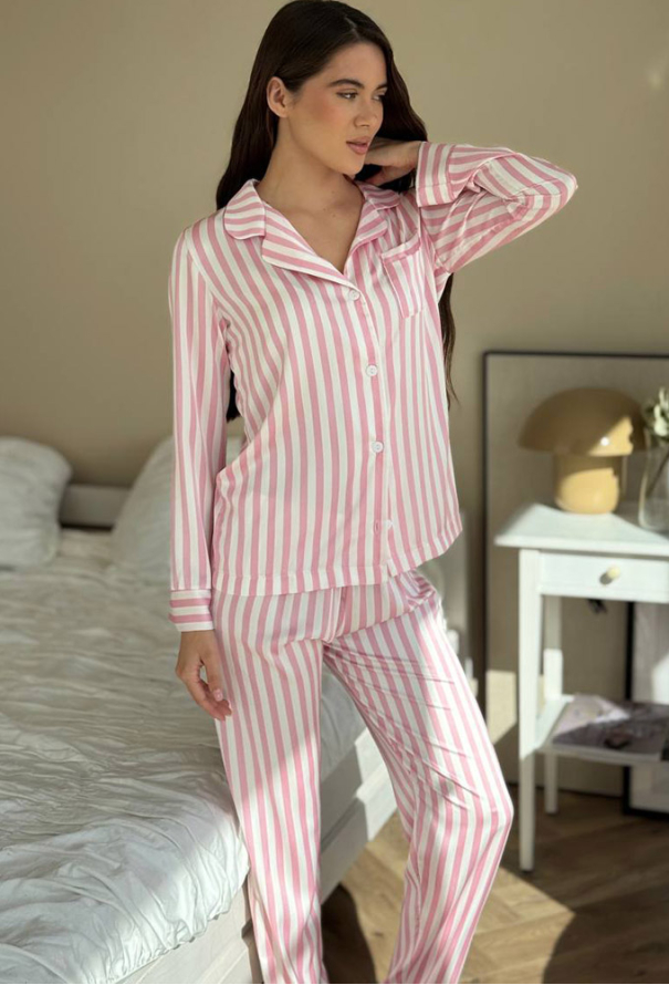 Піжама жіноча шовкова V.Velika 142-23R2 фото