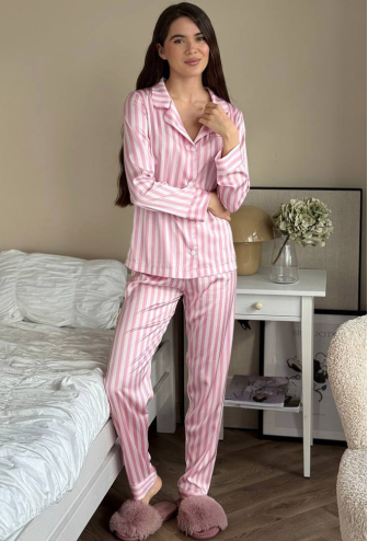 Пижама женская шелковая V.Velika 142-23PP