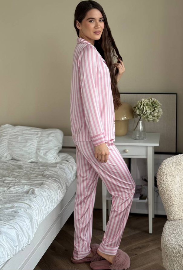 Пижама женская шелковая V.Velika 142-23PP фото