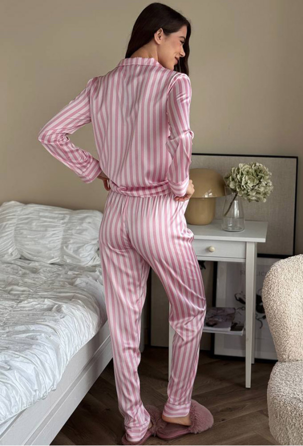 Пижама женская шелковая V.Velika 142-23PP фото