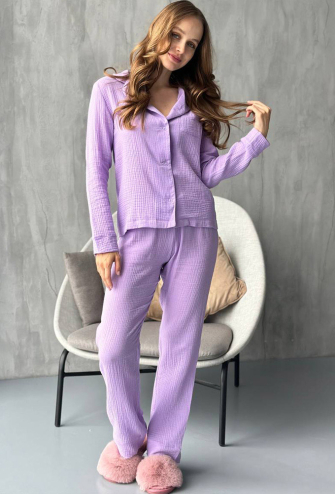 Пижама женская муслиновая V.Velika 143-23LV