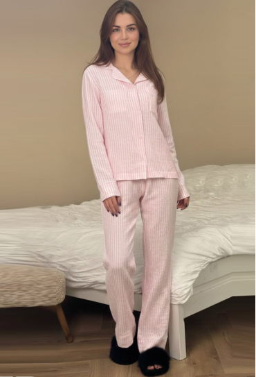 Пижама женская муслиновая V.Velika 143-23RZS