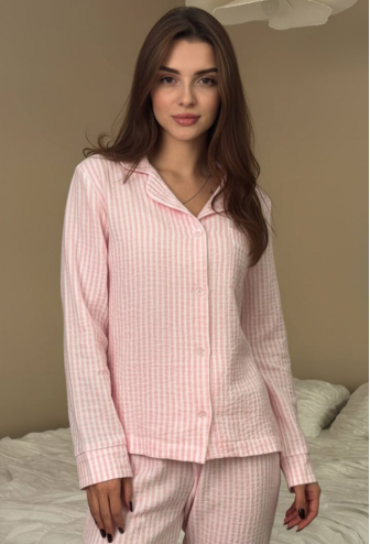 Пижама женская муслиновая V.Velika 143-23RZS