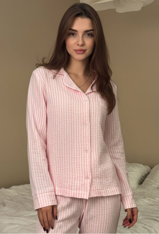 Пижама женская муслиновая V.Velika 143-23RZS фото