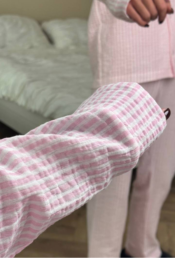 Пижама женская муслиновая V.Velika 143-23RZS фото