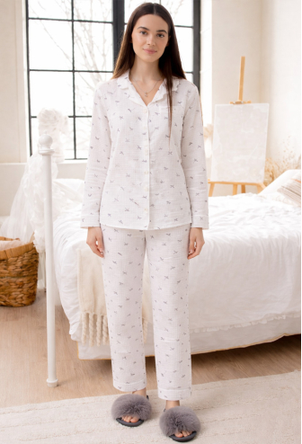 Піжама жіноча муслінова V.Velika 143-23KB
