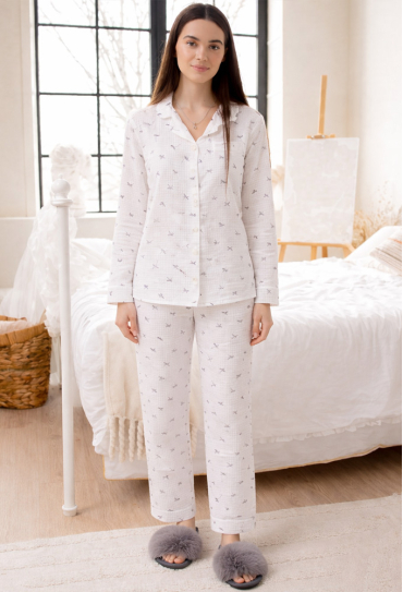 Піжама жіноча муслінова V.Velika 143-23KB