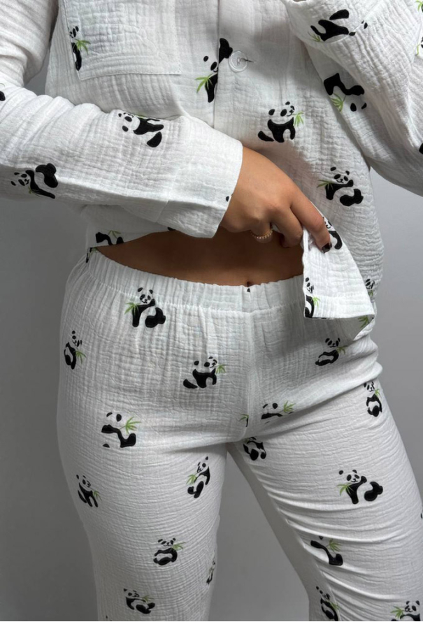 Піжама жіноча муслінова V.Velika 143-23PN фото