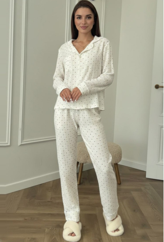 Піжама жіноча муслінова V.Velika 143-23CDS
