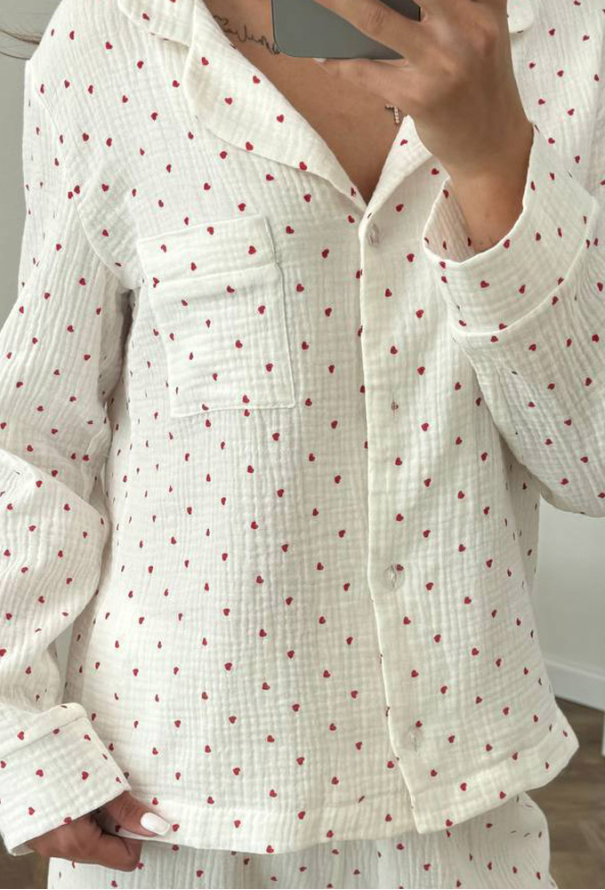 Піжама жіноча муслінова V.Velika 143-23CDS фото