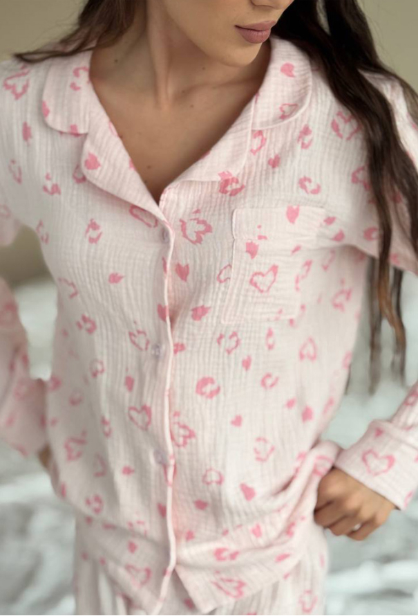 Піжама жіноча муслінова V.Velika 143-23RZ фото