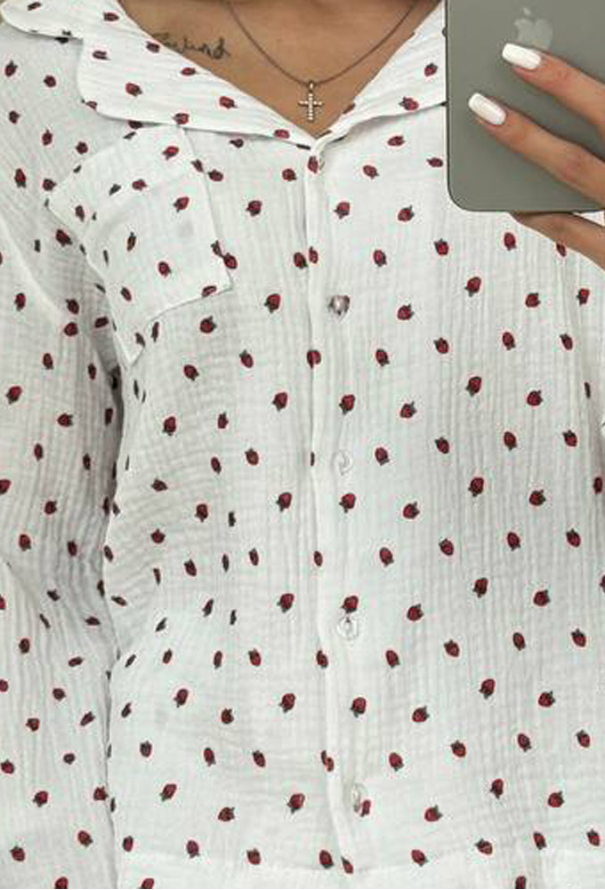 Пижама женская муслиновая V.Velika 143-23SU фото