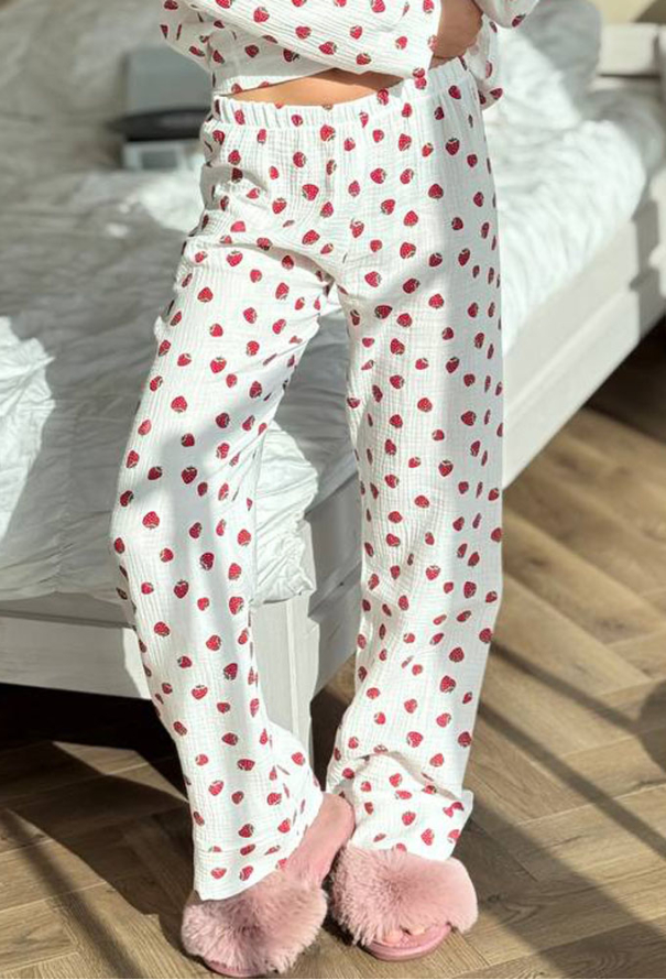 Піжама жіноча муслінова V.Velika 143-23PL фото