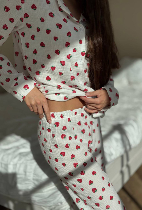 Піжама жіноча муслінова V.Velika 143-23PL фото