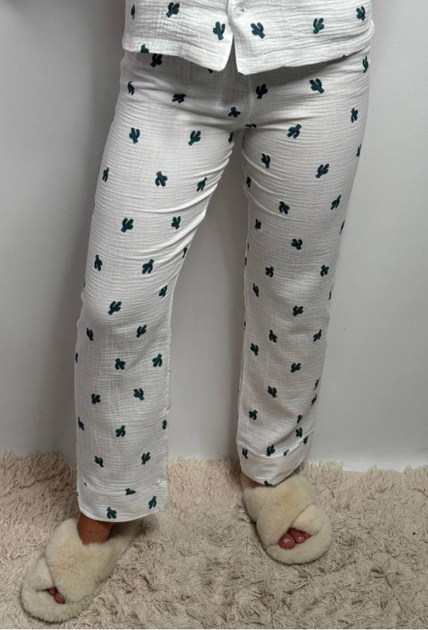 Пижама женская муслиновая V.Velika 143-23KT фото