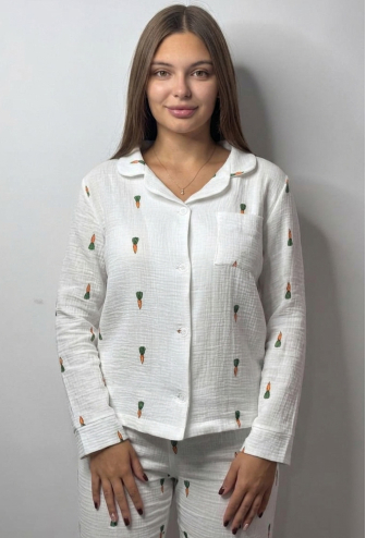 Пижама женская муслиновая V.Velika 143-23MV