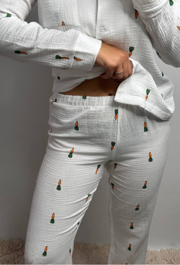 Піжама жіноча муслінова V.Velika 143-23MV фото