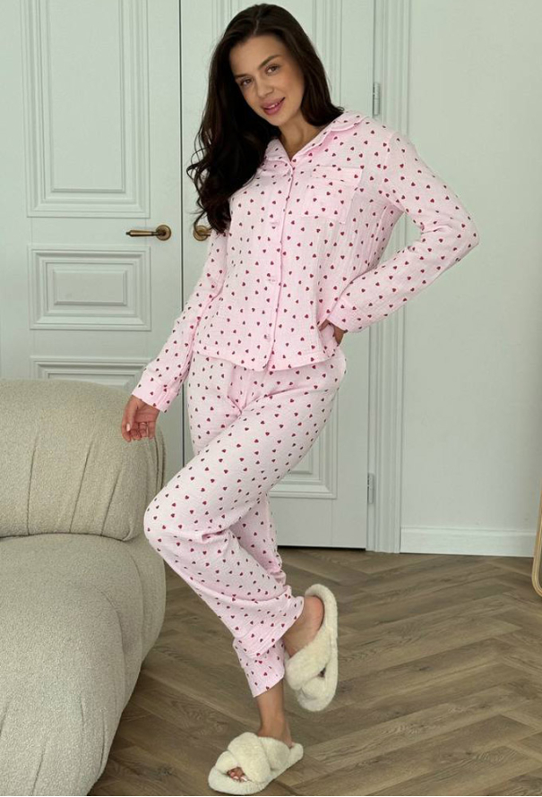 Піжама жіноча муслінова V.Velika 143-23RCS фото