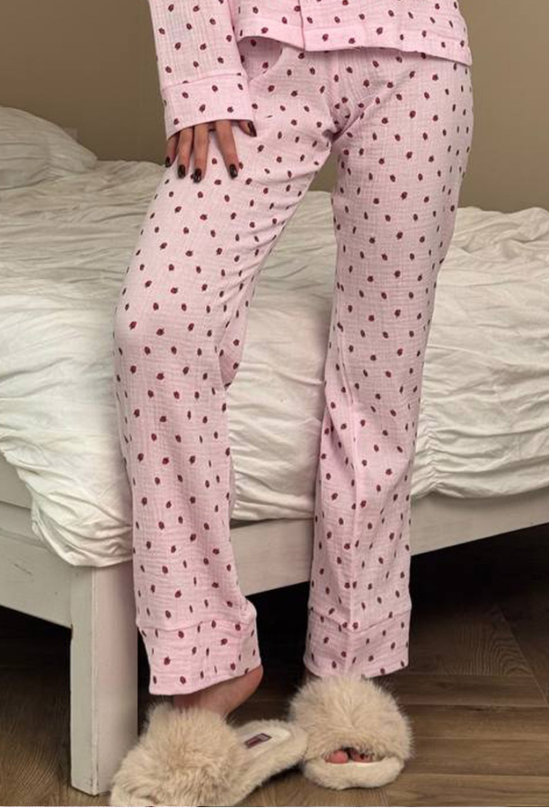 Пижама женская муслиновая V.Velika 143-23RZS фото