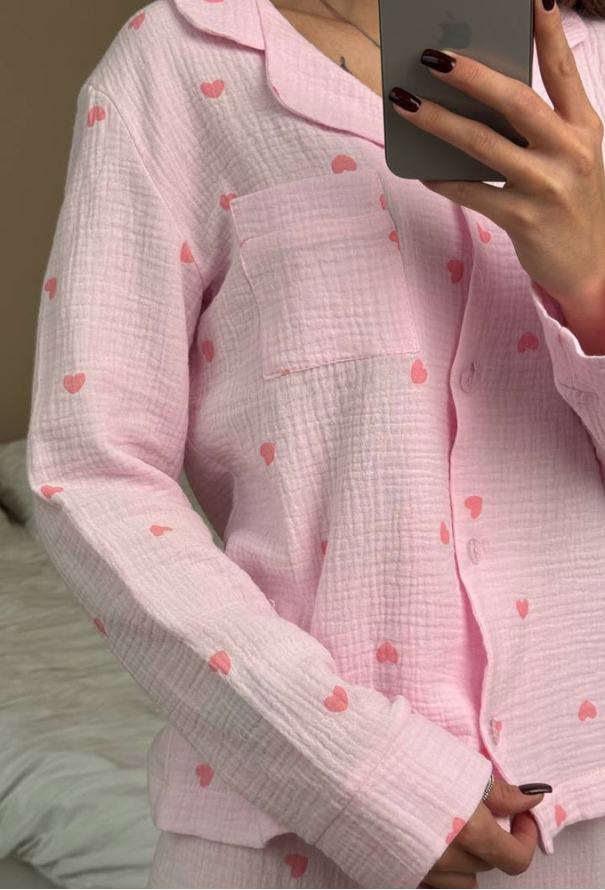 Піжама жіноча муслінова V.Velika 143-23RRS фото